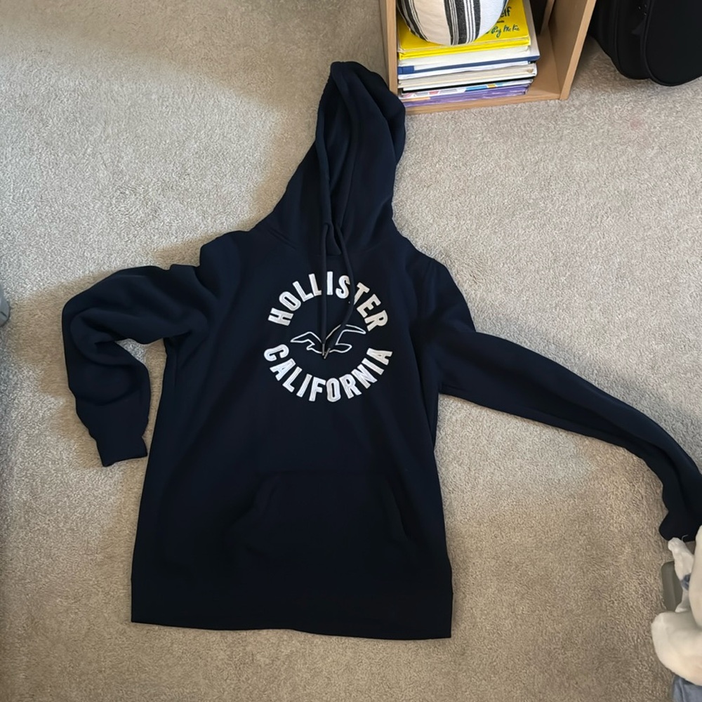 Hollister Navy Sweatshirt